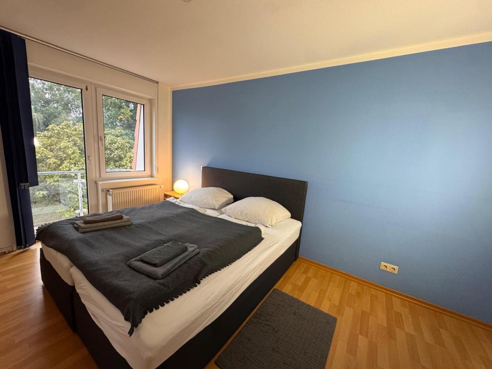 Moderne Wohnungen Im Dachgeschoss 法尔肯塞 外观 照片